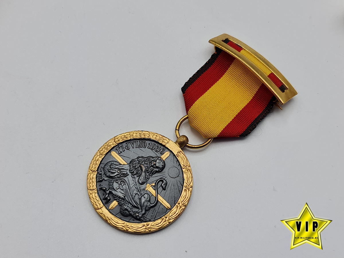 Erinnerungsmedaille an den Bürgerkrieg 1936 - 1939 Spanien der Legion Condor