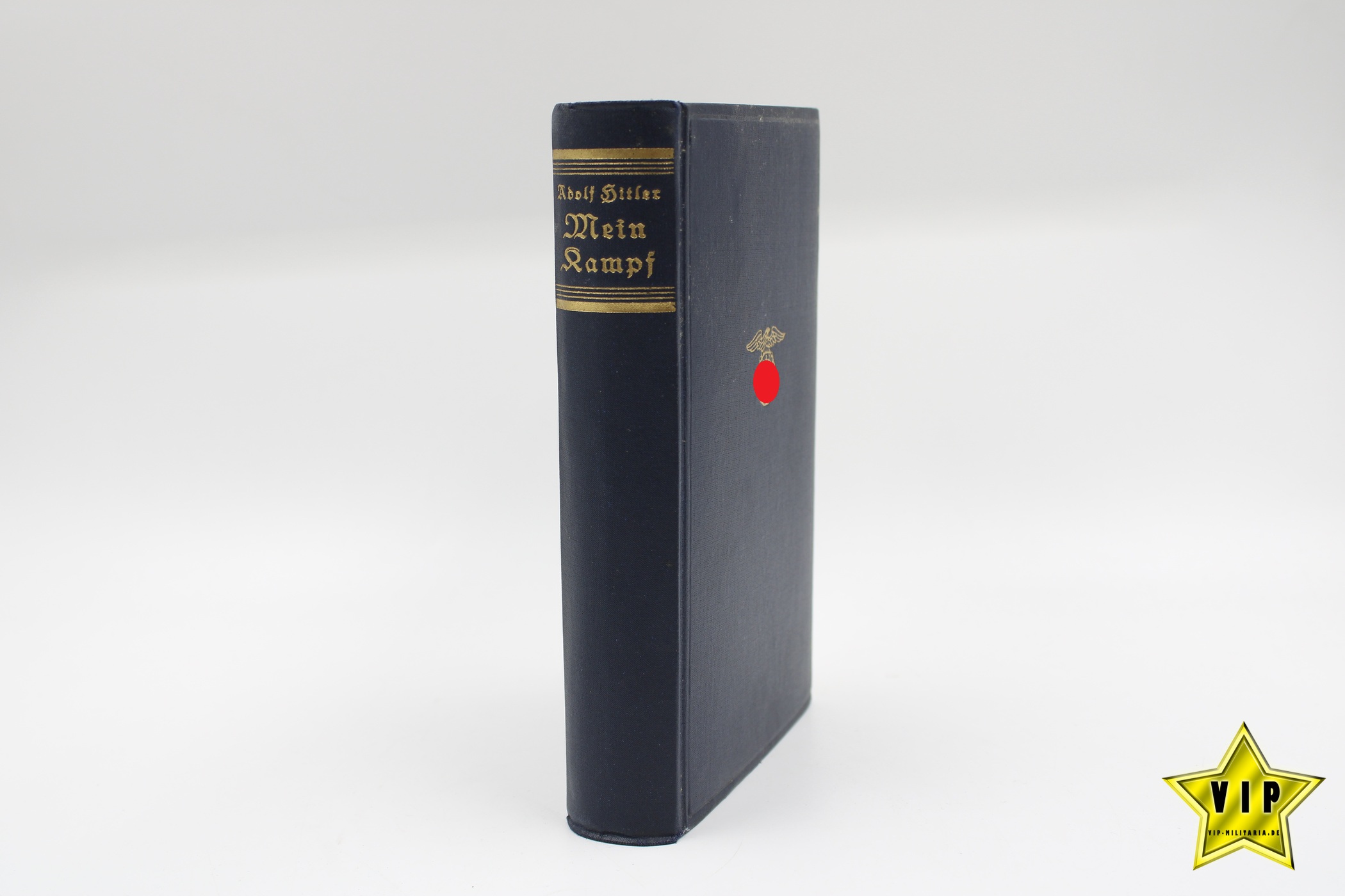 Mein Kampf Volksausgabe 1942 mit Schutzumschlag in Lateinschrift