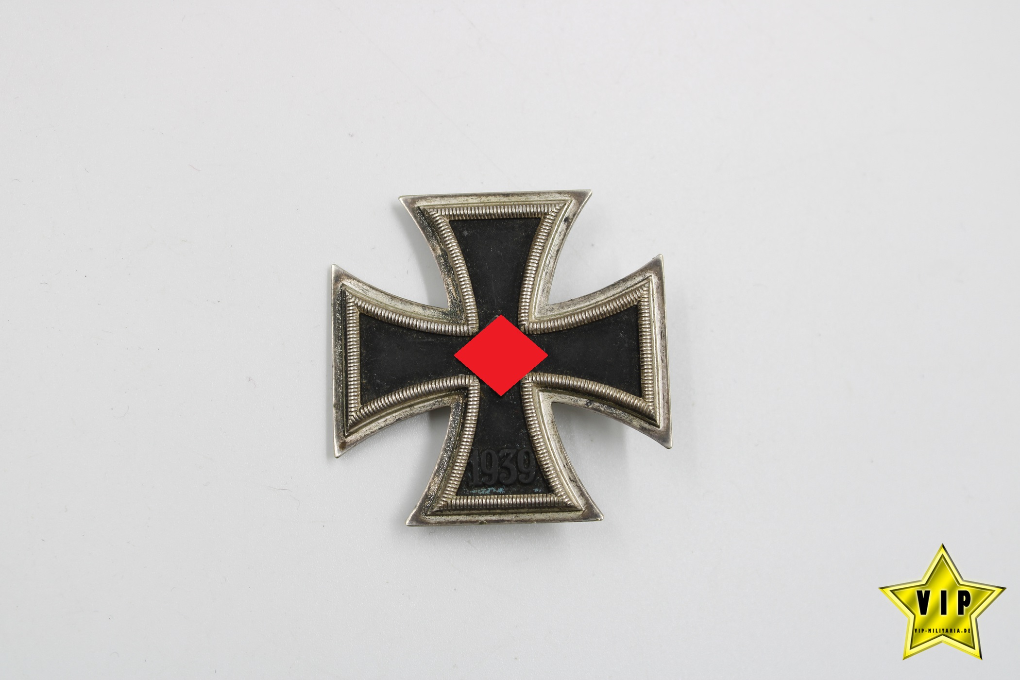 Eisernes Kreuz 1. Klasse 1939 im grünen Etui Hersteller 65 