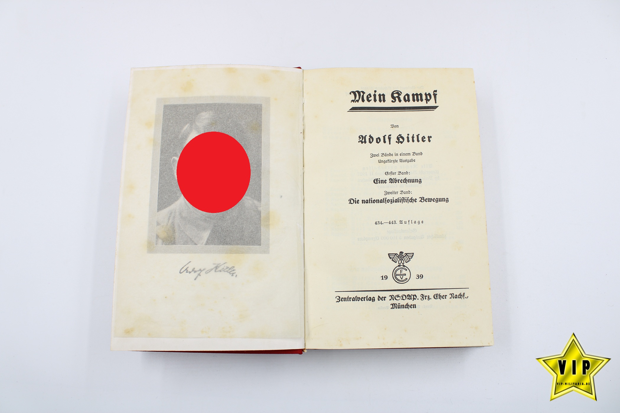 Mein Kampf Beamtenausgabe 1939 