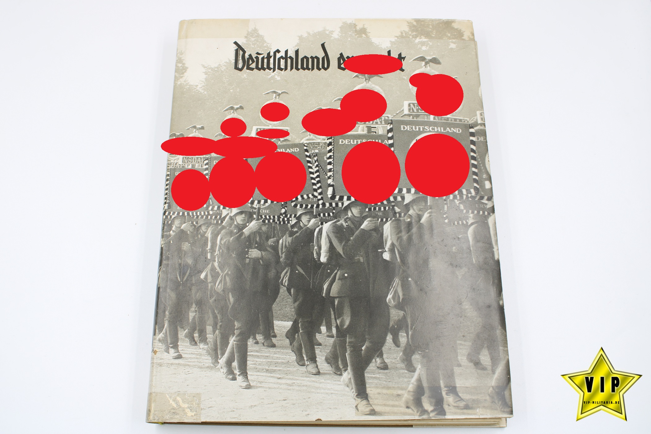 Sammelbilderalbum Deutschland Erwache & Adolf Hitler im Schuber