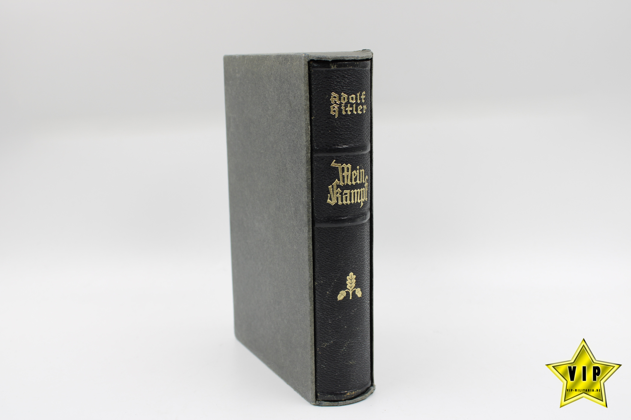 Mein Kampf 1939 Hochzeitsausgabe mit Stadtwappen München im Schuber