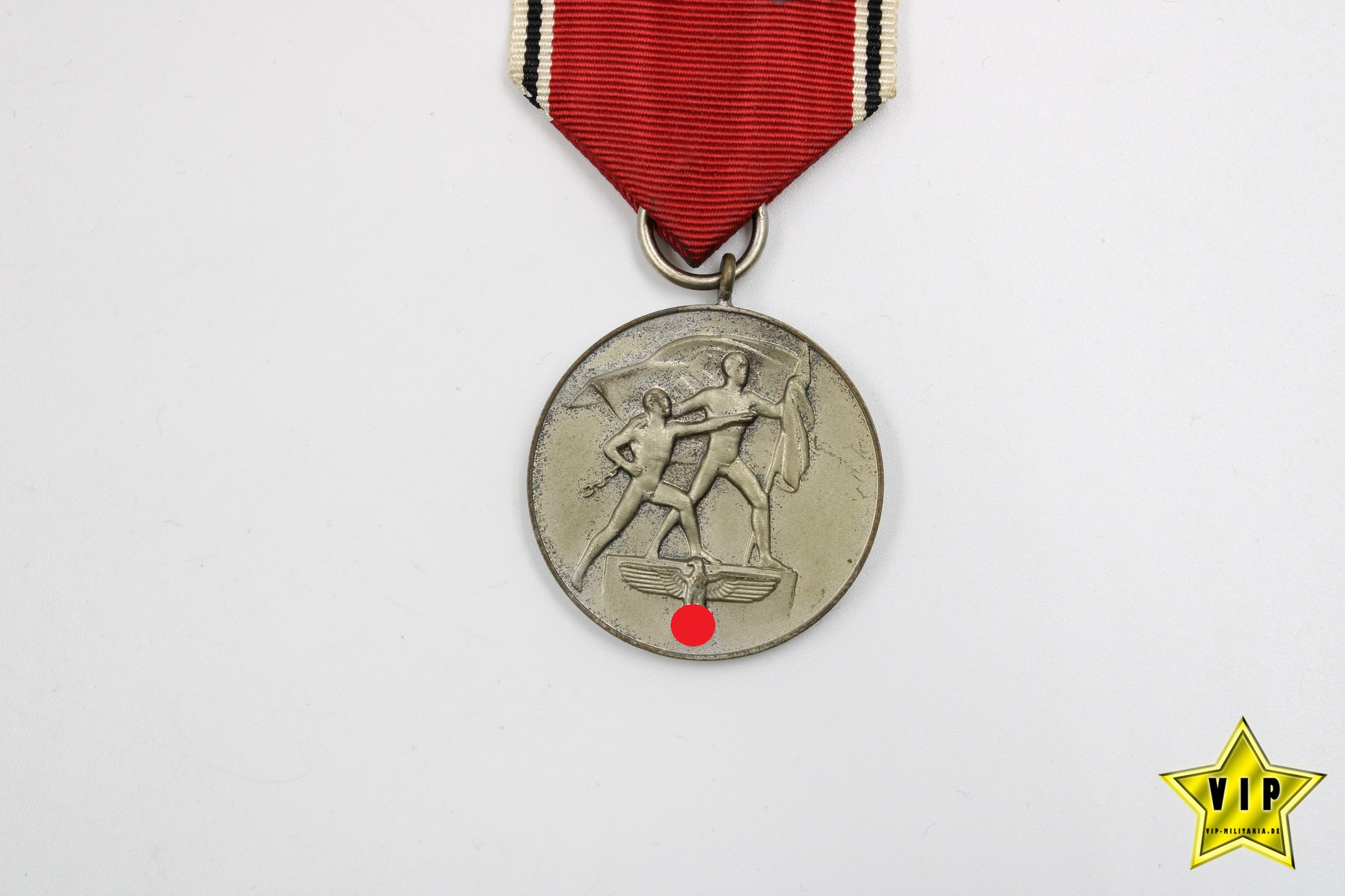 Anschluss Medaille 13. März 1938 Österreich im Verleihungsetui 