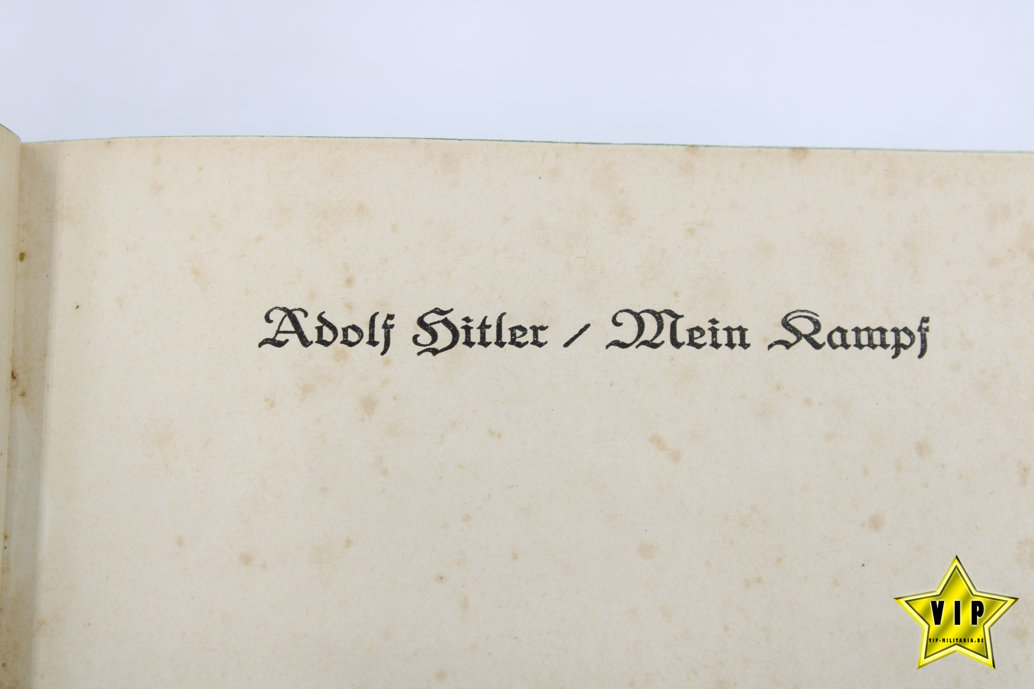 Mein Kampf frühe Ausgabe von 1933