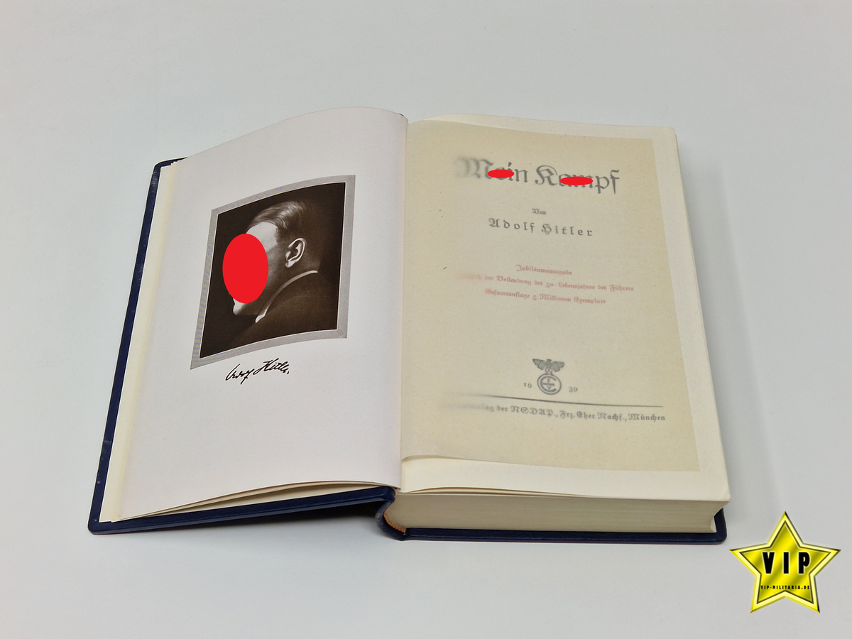 Adolf Hitler " Mein Kampf " Jubiläumsausgabe Adolf Hitler " Mein Kampf " Jubiläumsausgabe