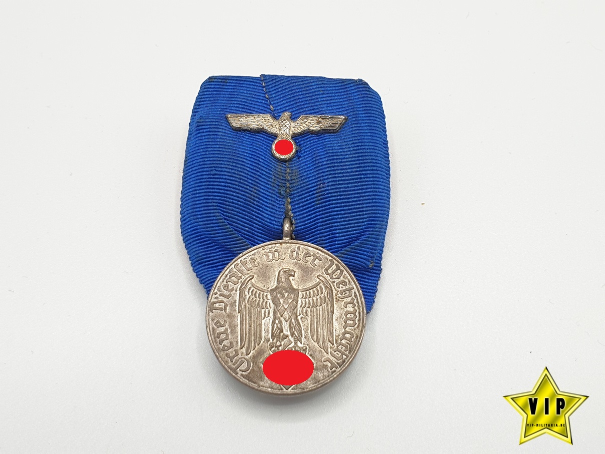Deutsche Wehrmacht 4 Jahre Dienstauszeichnung an Einzelspange Deutsche Wehrmacht 4 Jahre Dienstauszeichnung an Einzelspange
