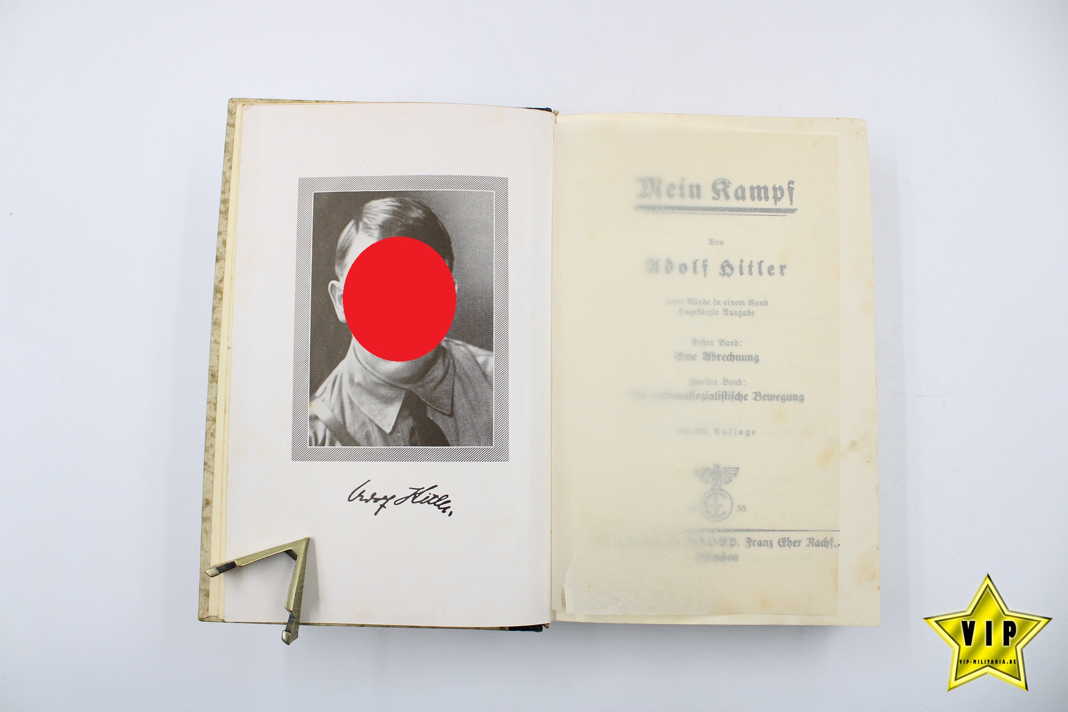 Mein Kampf 1938 mit Goldschnitt