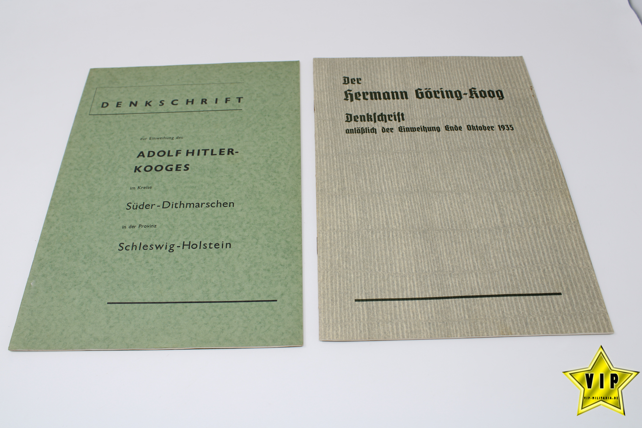 Denkschriften Adolf Hitler und Hermann Göring