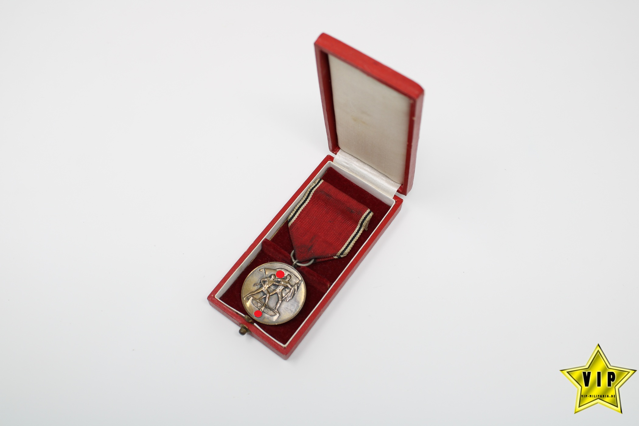 Anschluss Medaille 13. März 1938 Österreich im Verleihungsetui