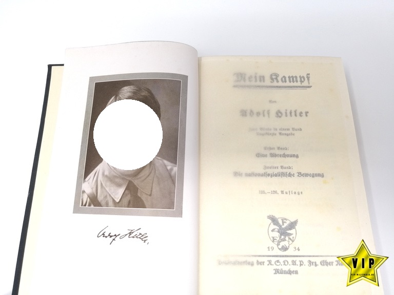 Adolf Hitler " Mein Kampf " von 1934