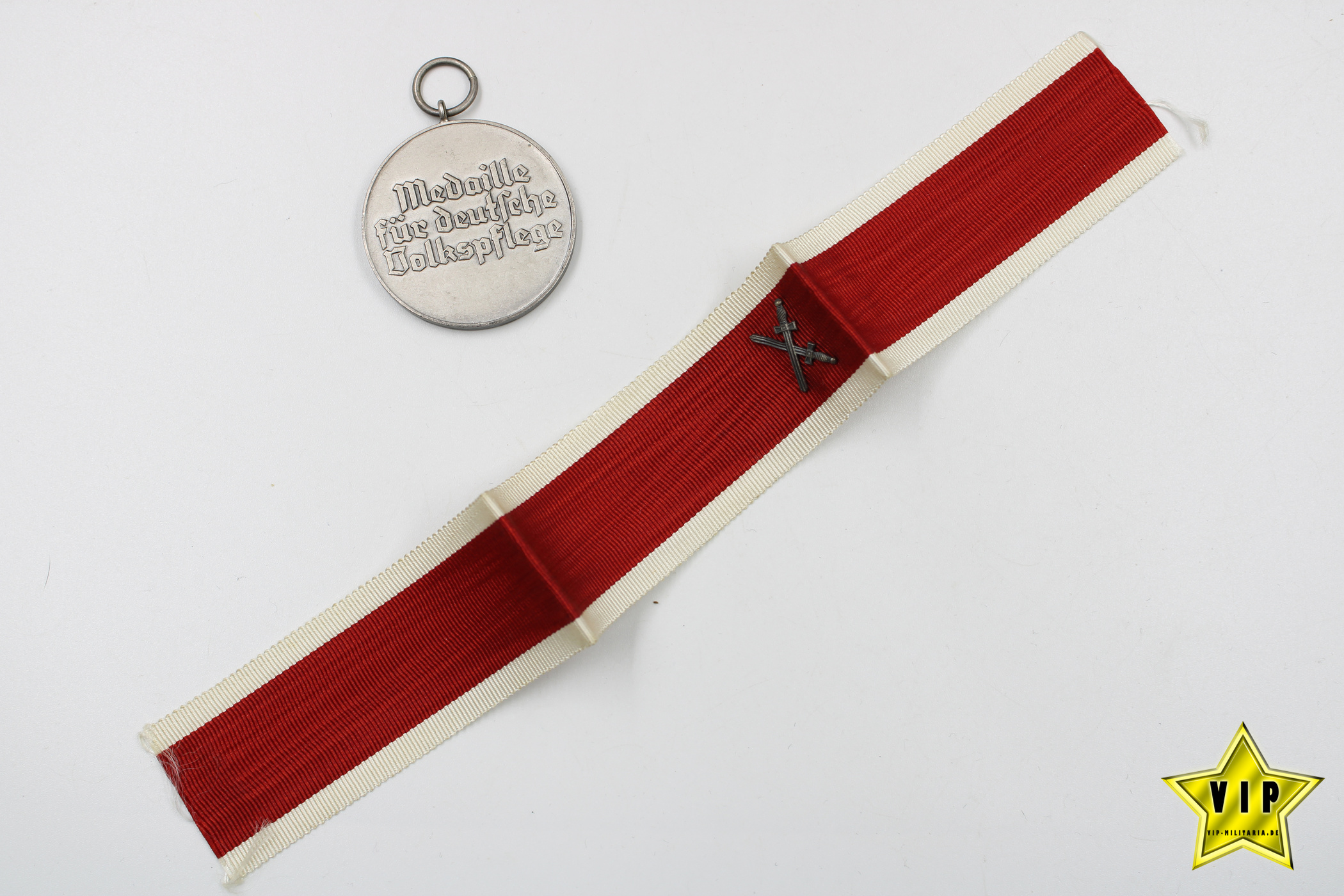 Medaille der Deutschen Volkspflege + Verleihungstüte 