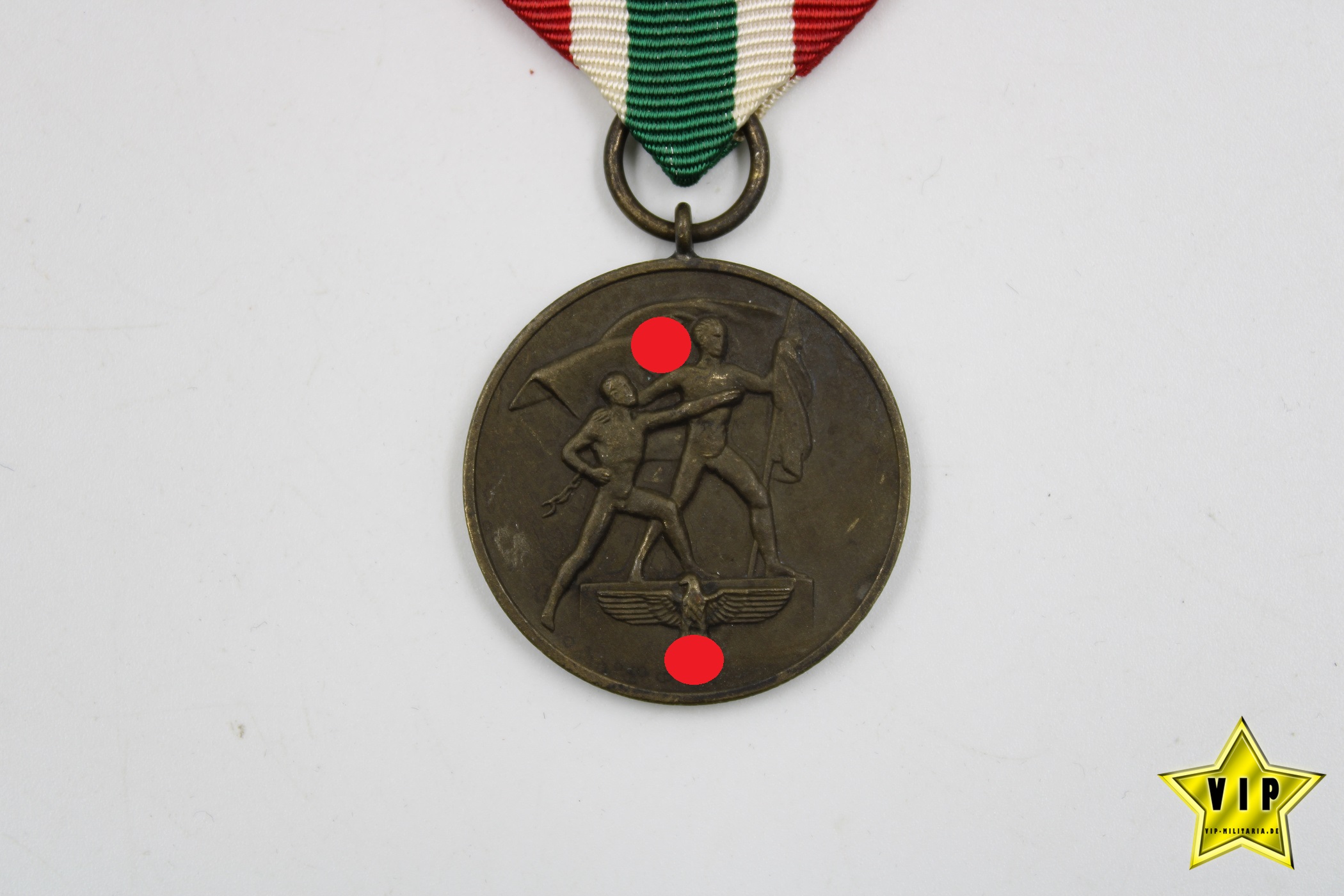 Medaille zur Erinnerung an die Heimkehr des Memellandes