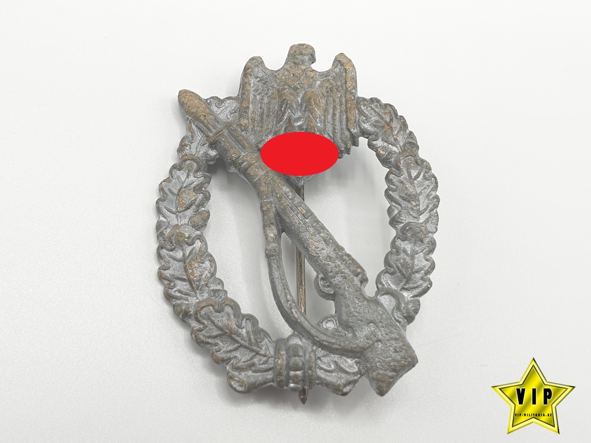 Infanteriesturmabzeichen in Silber " S.H. u. Co. "