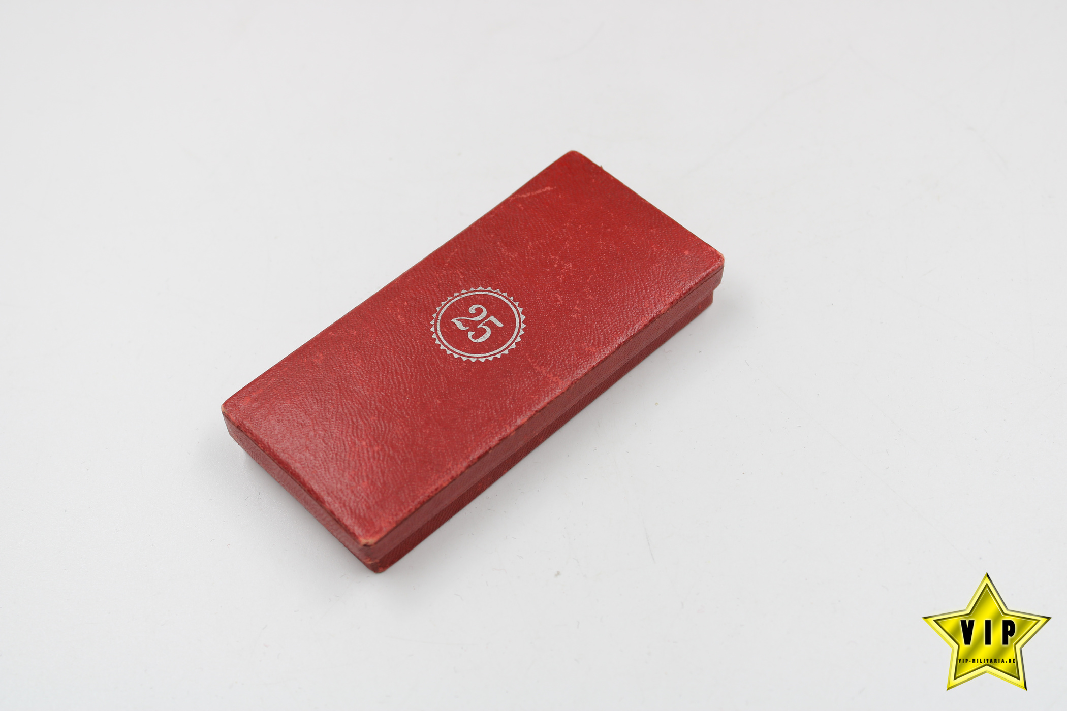 Treuedienst Ehrenzeichen 25 in Silber im Verleihungsetui 