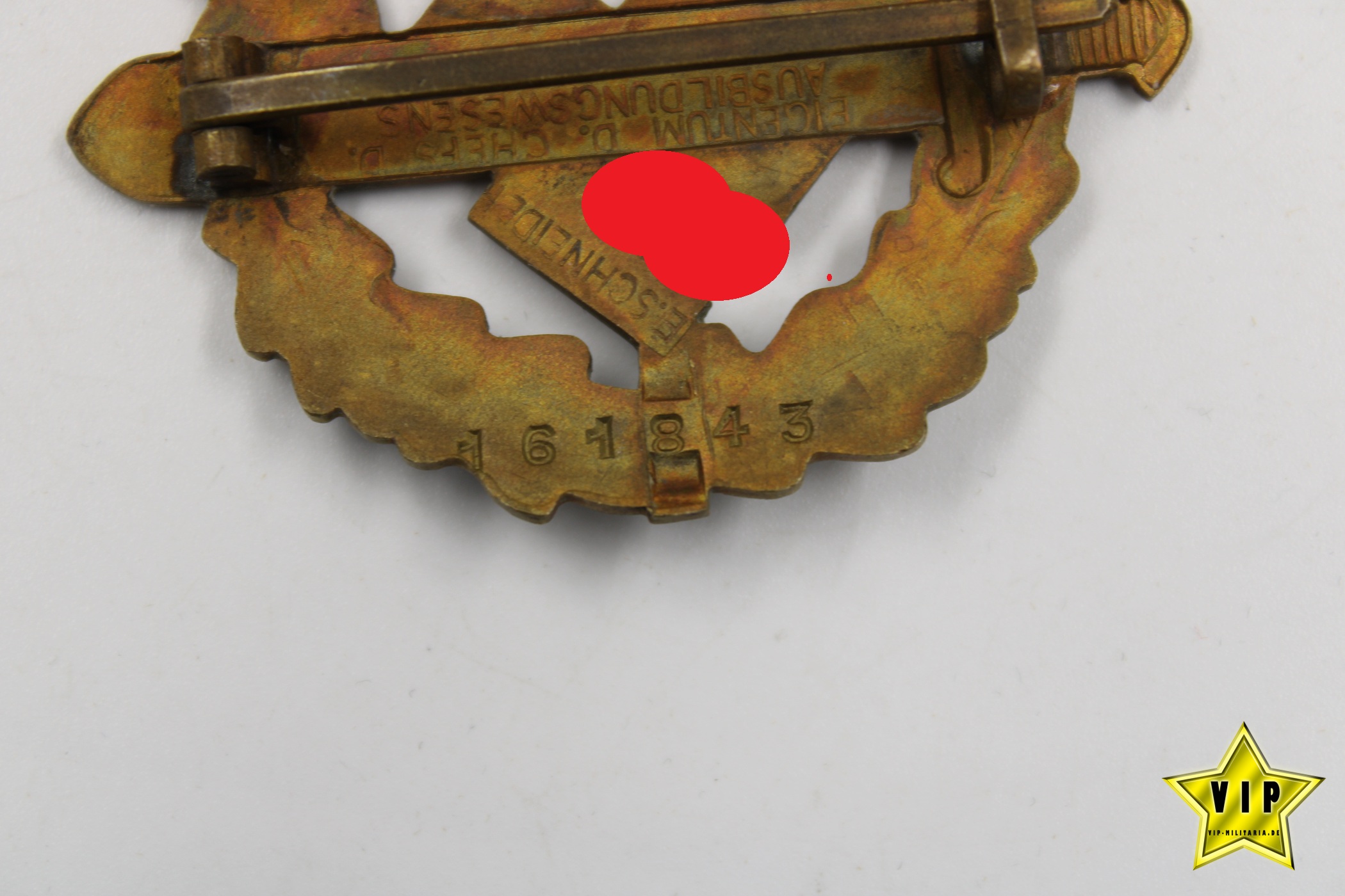 SA Sportabzeichen in Bronze Mitgliedsnummer 161843