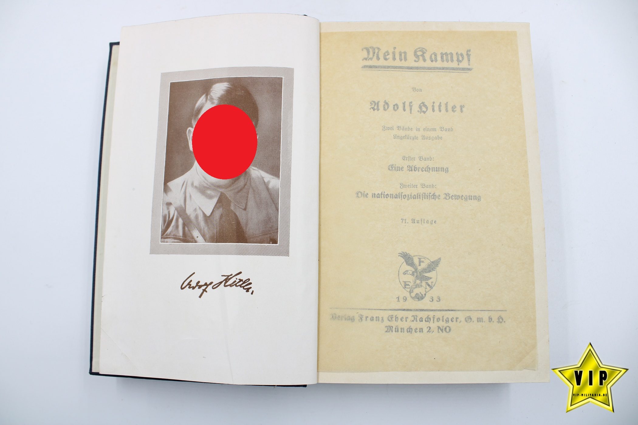 Mein Kampf 1933 Volksausgabe 