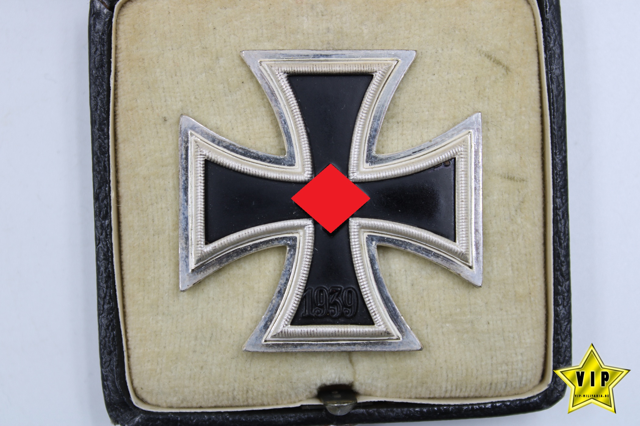 Eisernes Kreuz 1. Klasse im Verleihungsetui "100"