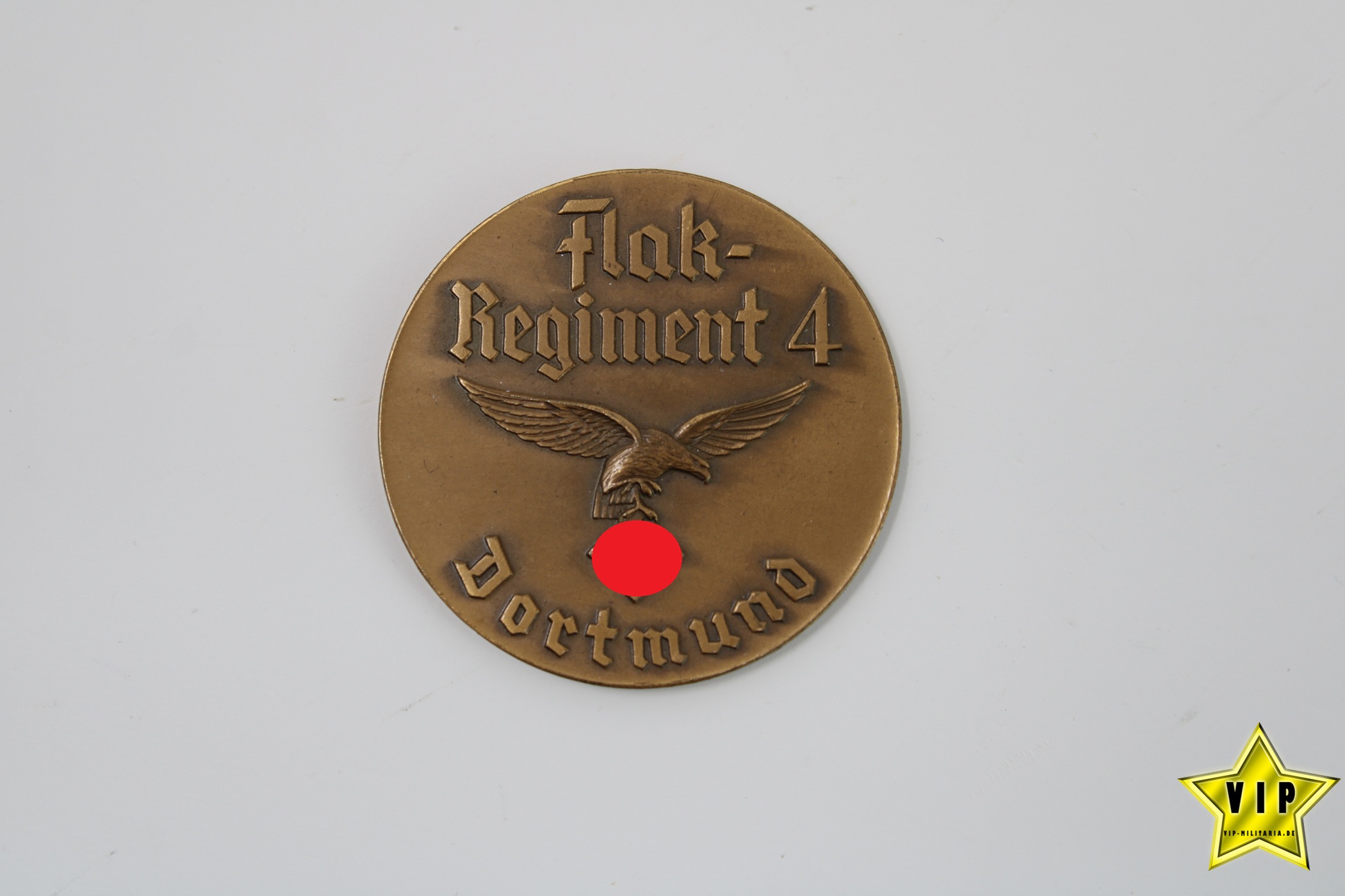 Flakregiment Siegermedaille im Etui