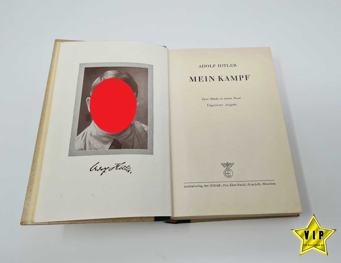 Adolf Hitler " Mein Kampf " Hochzeitsausgabe mit Stadtwappen Köln