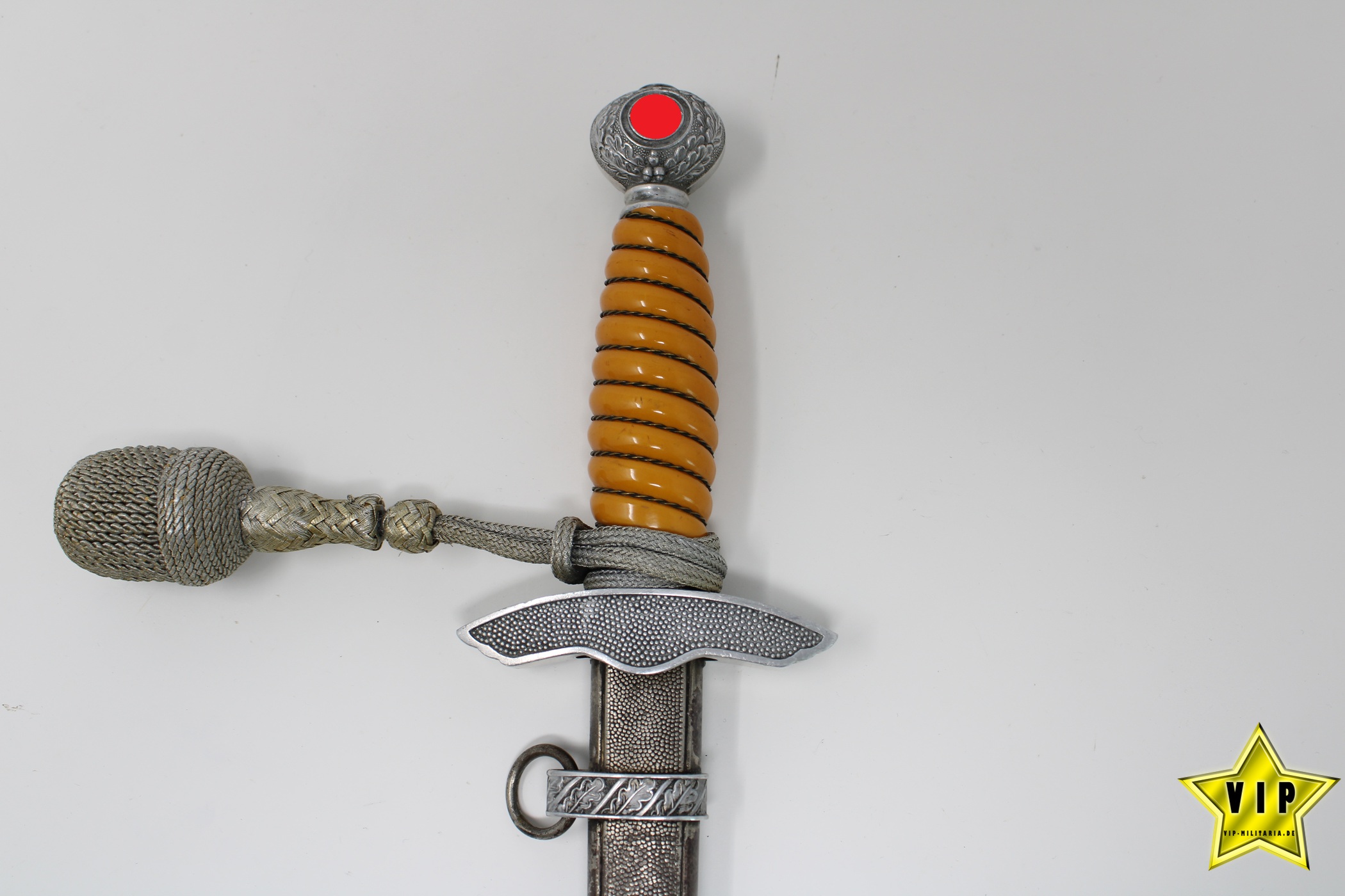 WEHRMACHT LUFTWAFFE OFFIZIERSDOLCH DES HERSTELLERS TIGER SOLINGEN