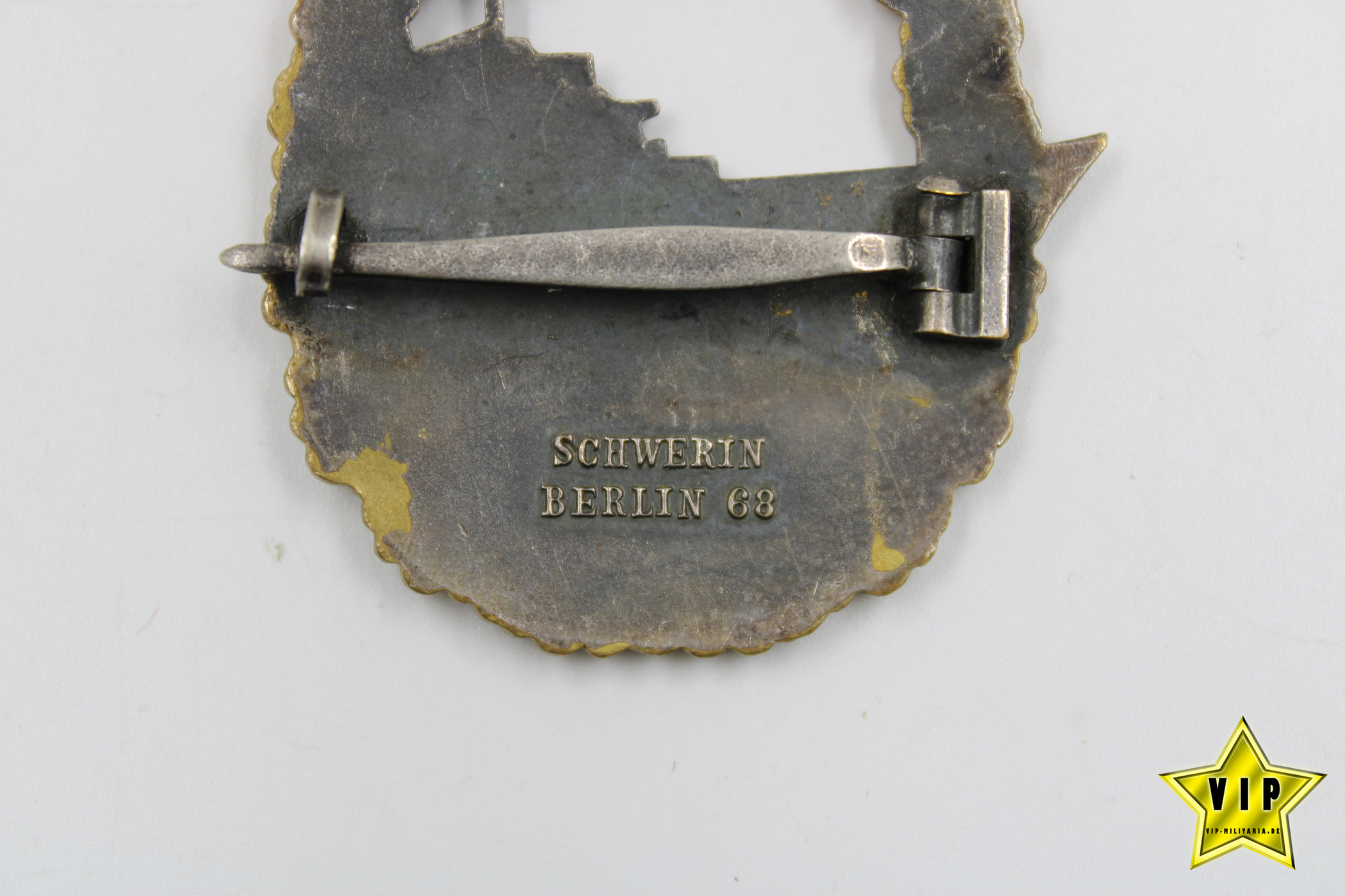 Zerstörerkriegsabzeichen der Kriegsmarine Hersteller Schwerin Berlin