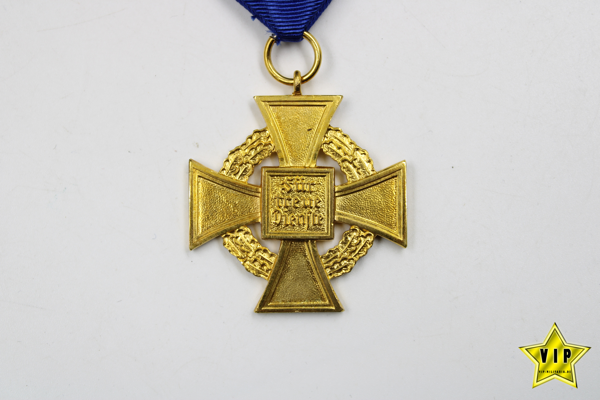 Treuedienst Ehrenzeichen in Gold 40 Jahre im Etui Hersteller Deschler & Sohn, München 