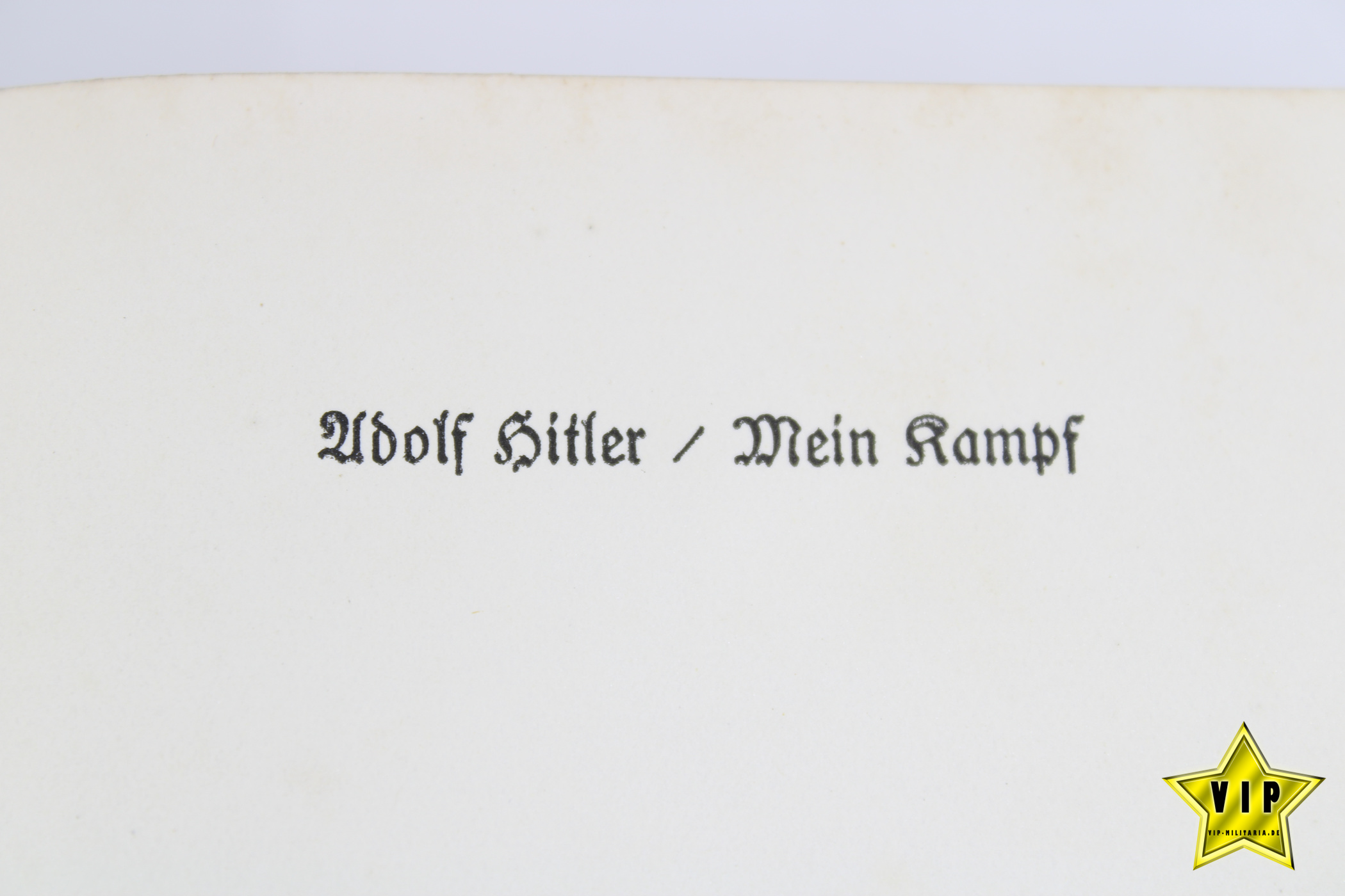 Meim Kampf 1936 mit Blanko Widmungseite und Goldschnitt