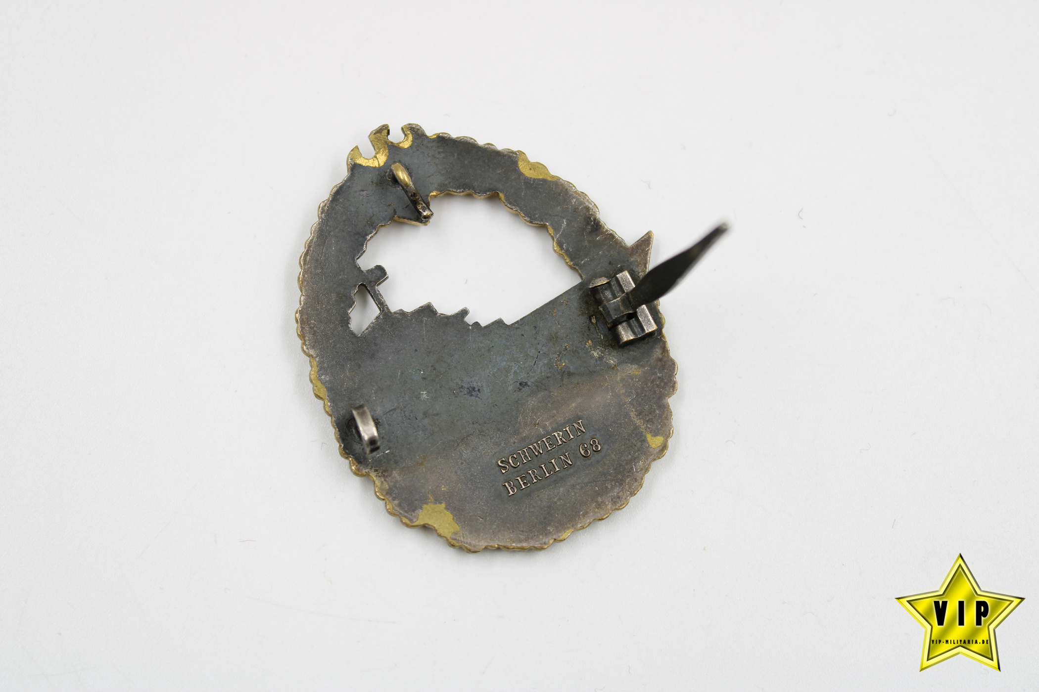 Zerstörerkriegsabzeichen der Kriegsmarine Hersteller Schwerin Berlin