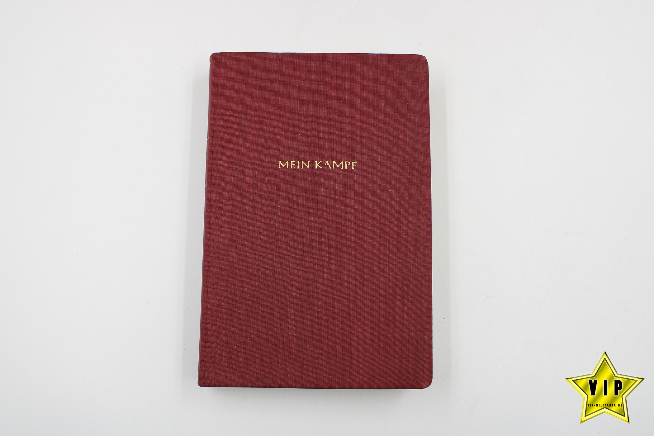 Mein Kampf rote Tornister Ausgabe 1942 Taschenbuch in Lateinschrift