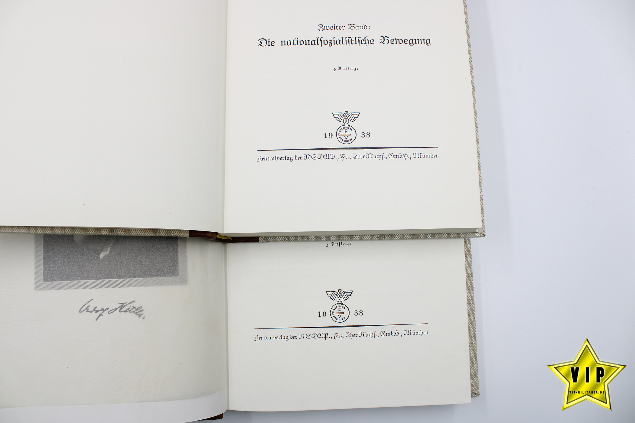 Sonderausgabe Mein Kampf mit Goldschnitt im Schuber