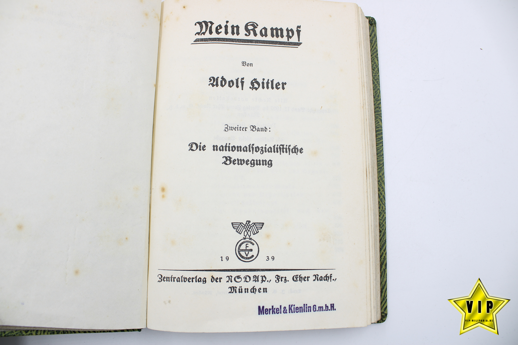Mein Kampf 1939 Bibliothek