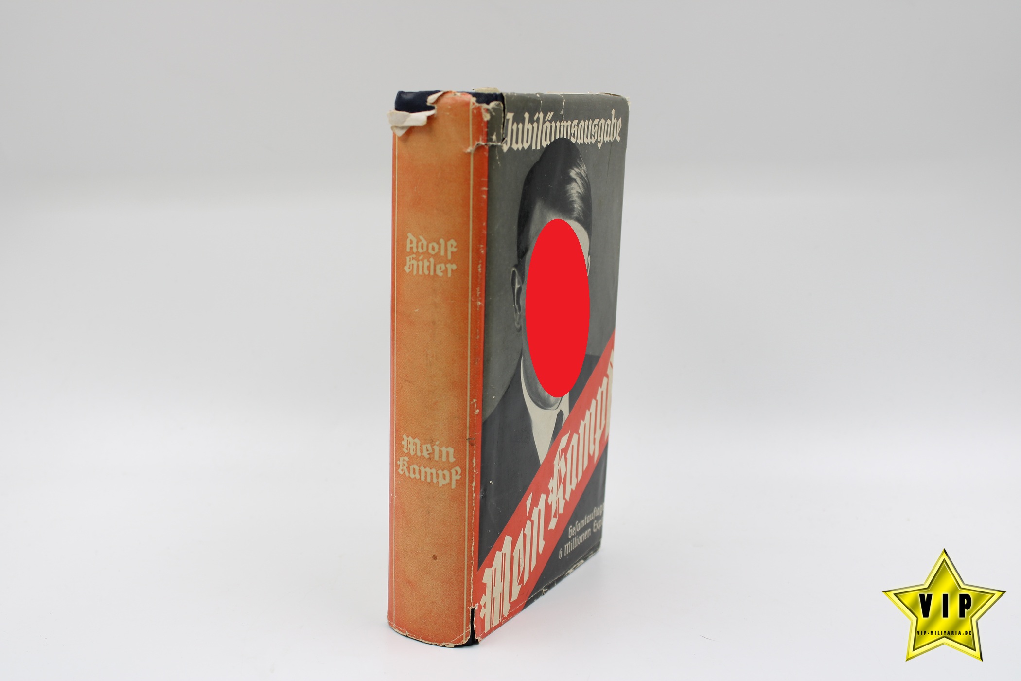 Mein Kampf 1940 Jubiläumsausgabe mit Schutzumschlag 