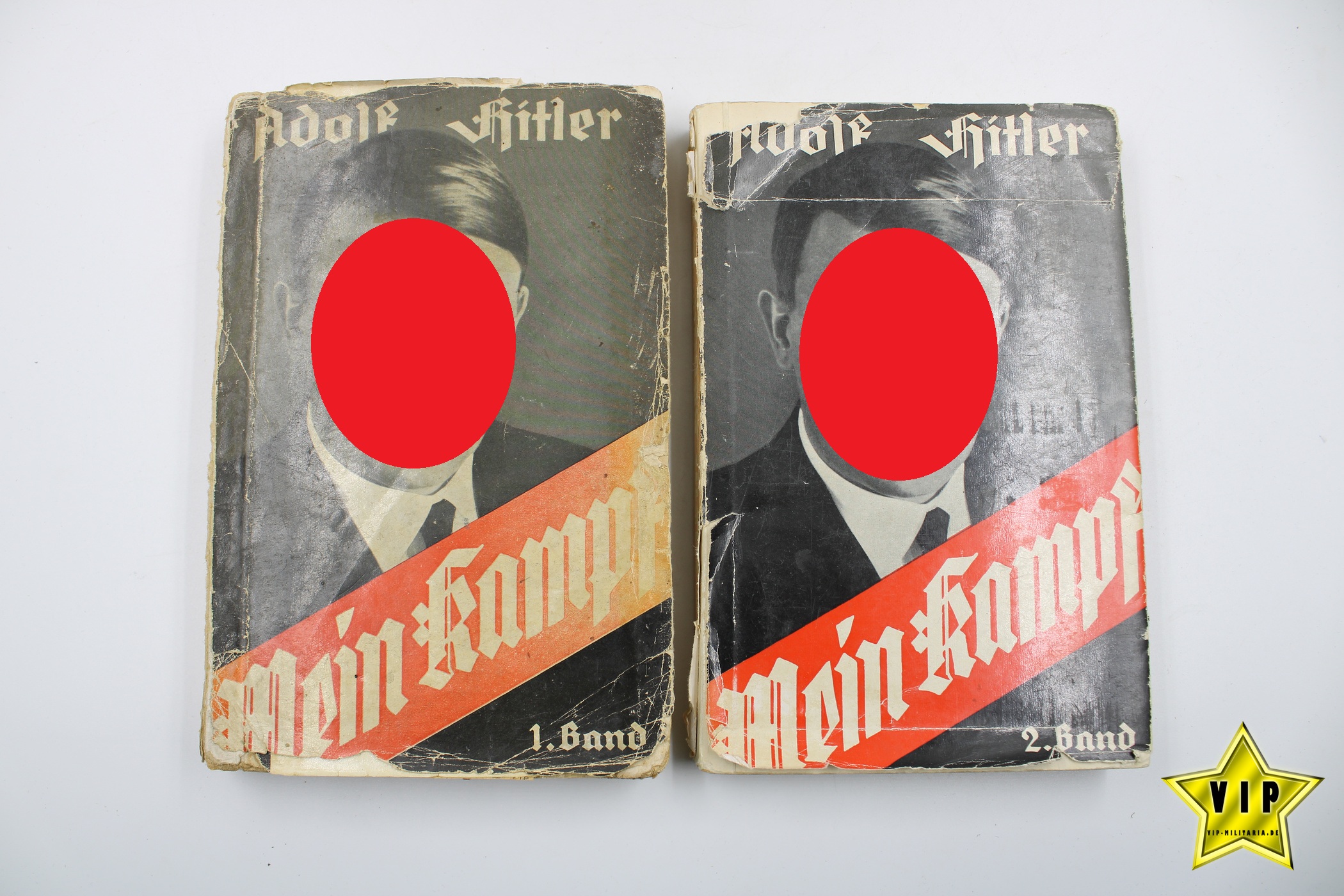Mein Kampf Band 1+2 mit Schutzumschlag mit Widmung