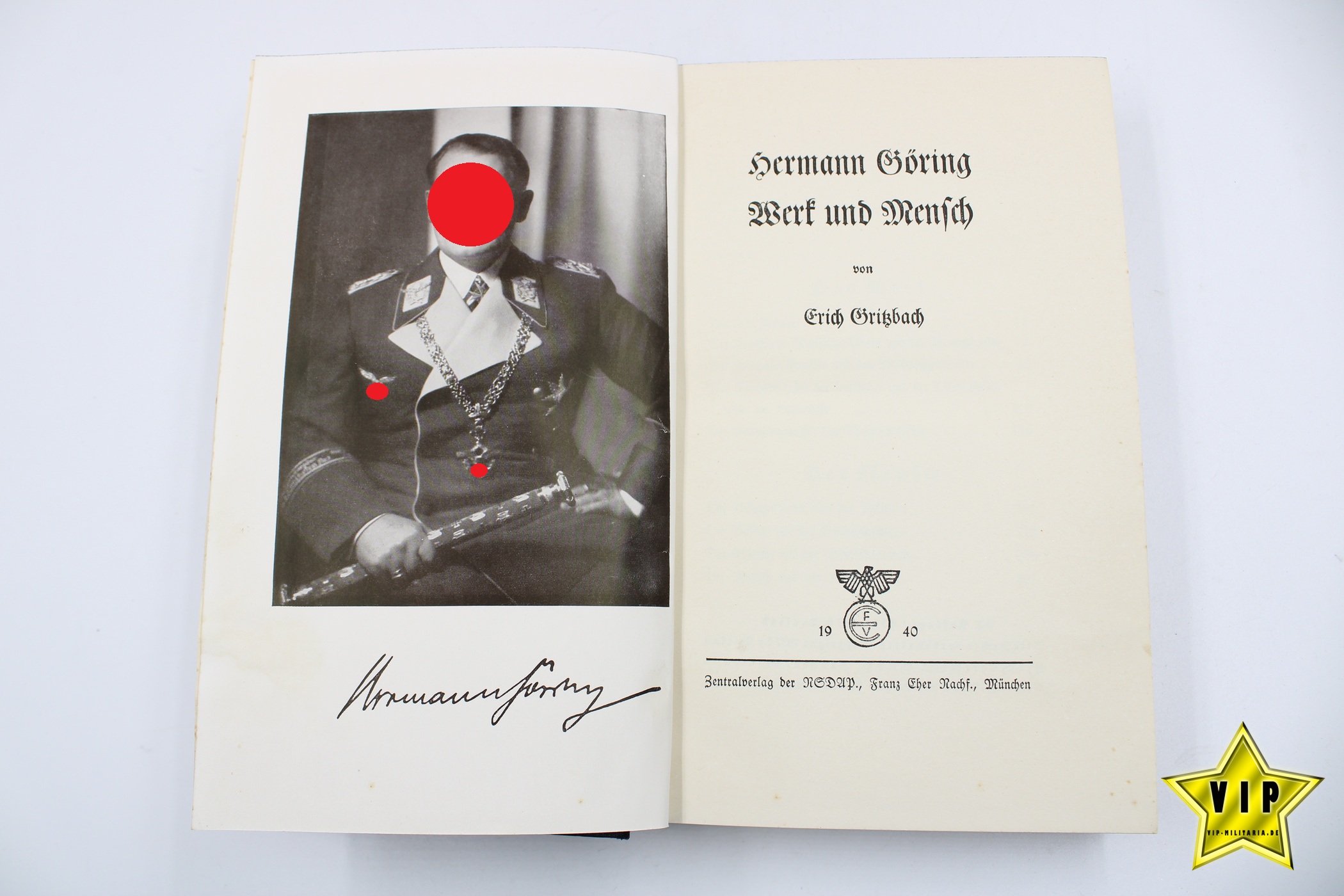 Hermann Göring Werk und Mensch 1940