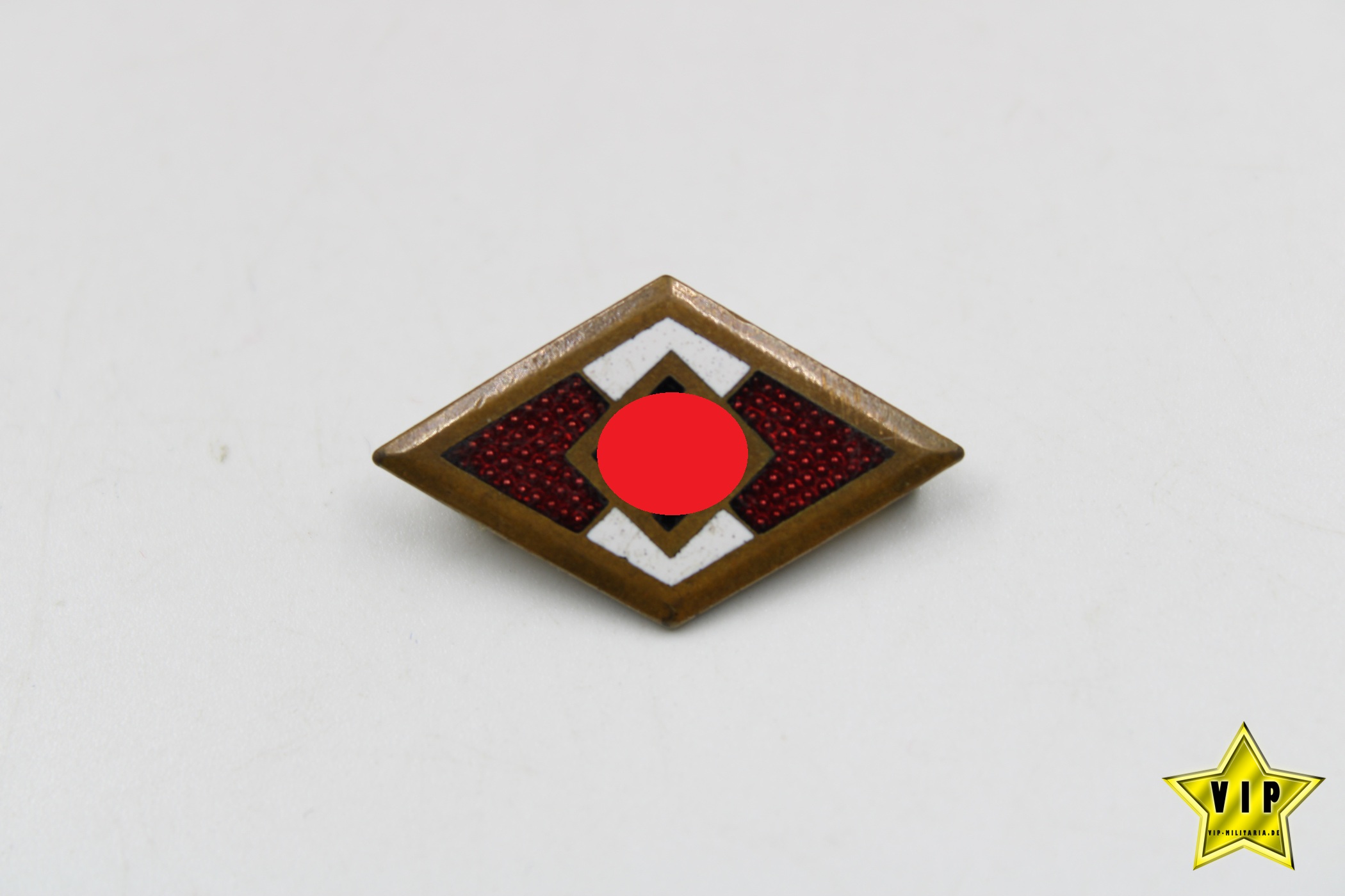 Hitler Jugend Mitgliedsabzeichen in Gold RZM M1/120