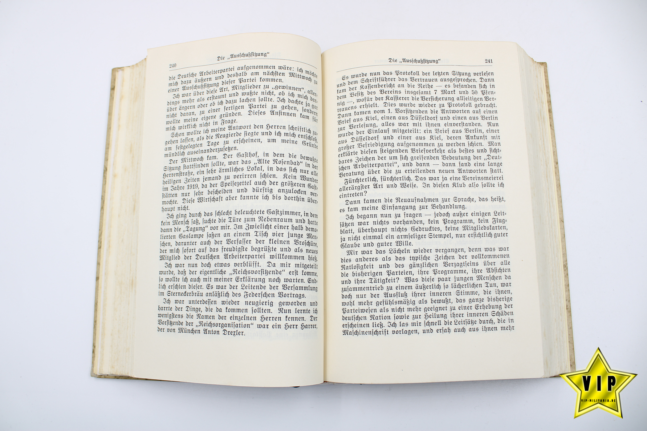 Mein Kampf 1938 Hochzeitsausgabe mit Stadtwappen Köln 
