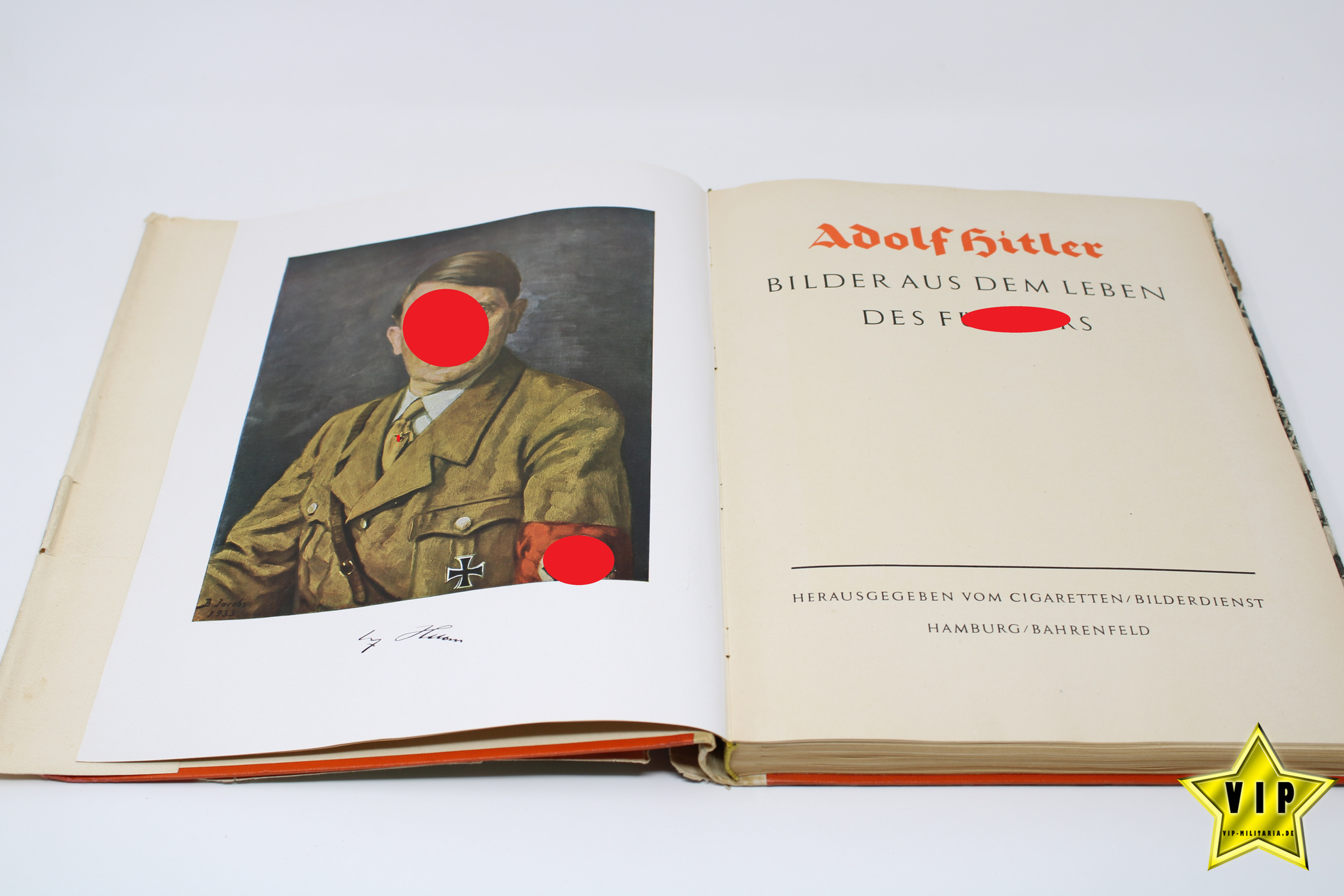 Sammelbilderalbum Adolf Hitler 