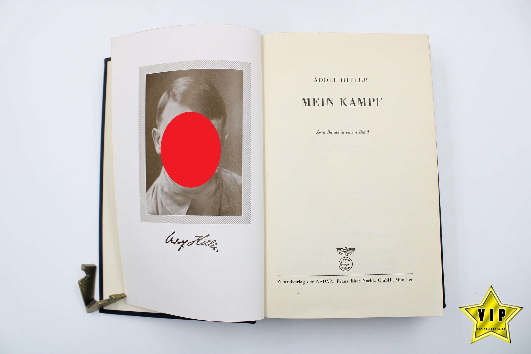 Mein Kampf 1941 Volksausgabe in Latein Schrift 