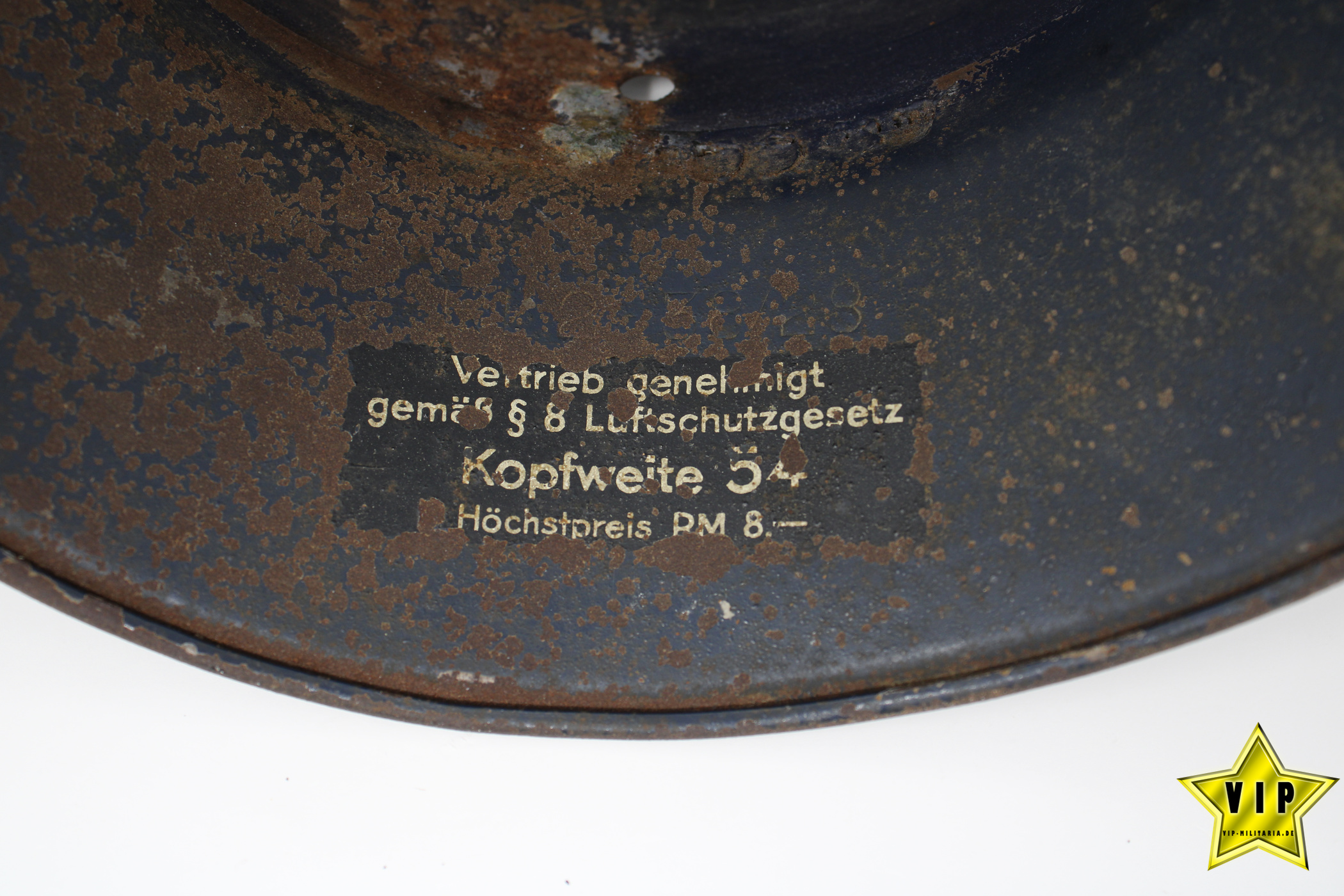 Luftschutz Stahlhelm
