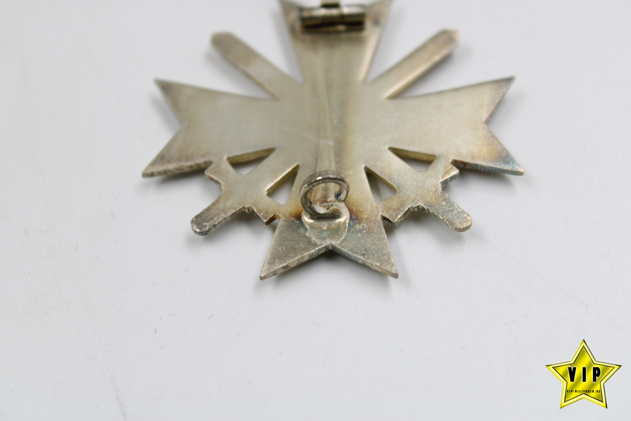 Kriegsverdienstkreuz 1. Klasse 1939 Hersteller 1 Deschler & Sohn, München im Etui