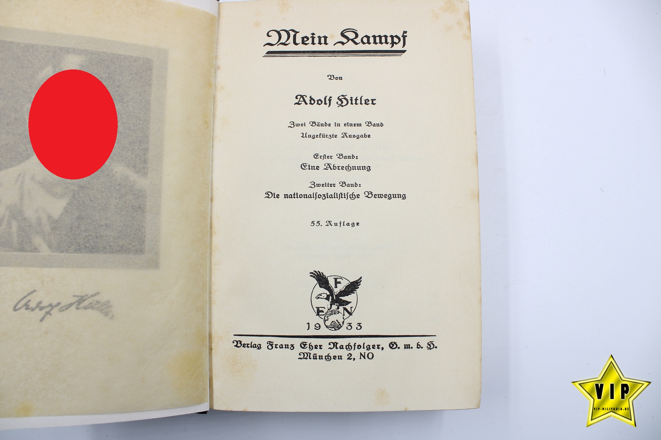 Mein Kampf 1933 Volksausgabe 