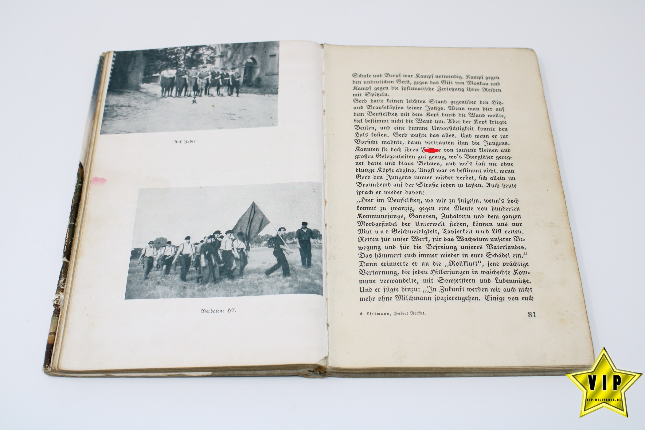 Buch Herbert Norkus Die Hitlerjungen vom Beusselkietz