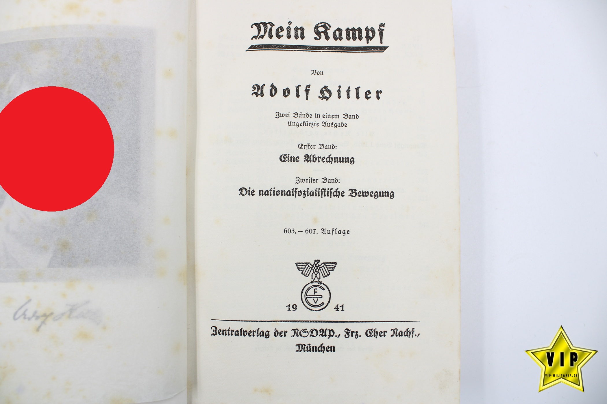 Mein Kampf 1941 Volksausgabe