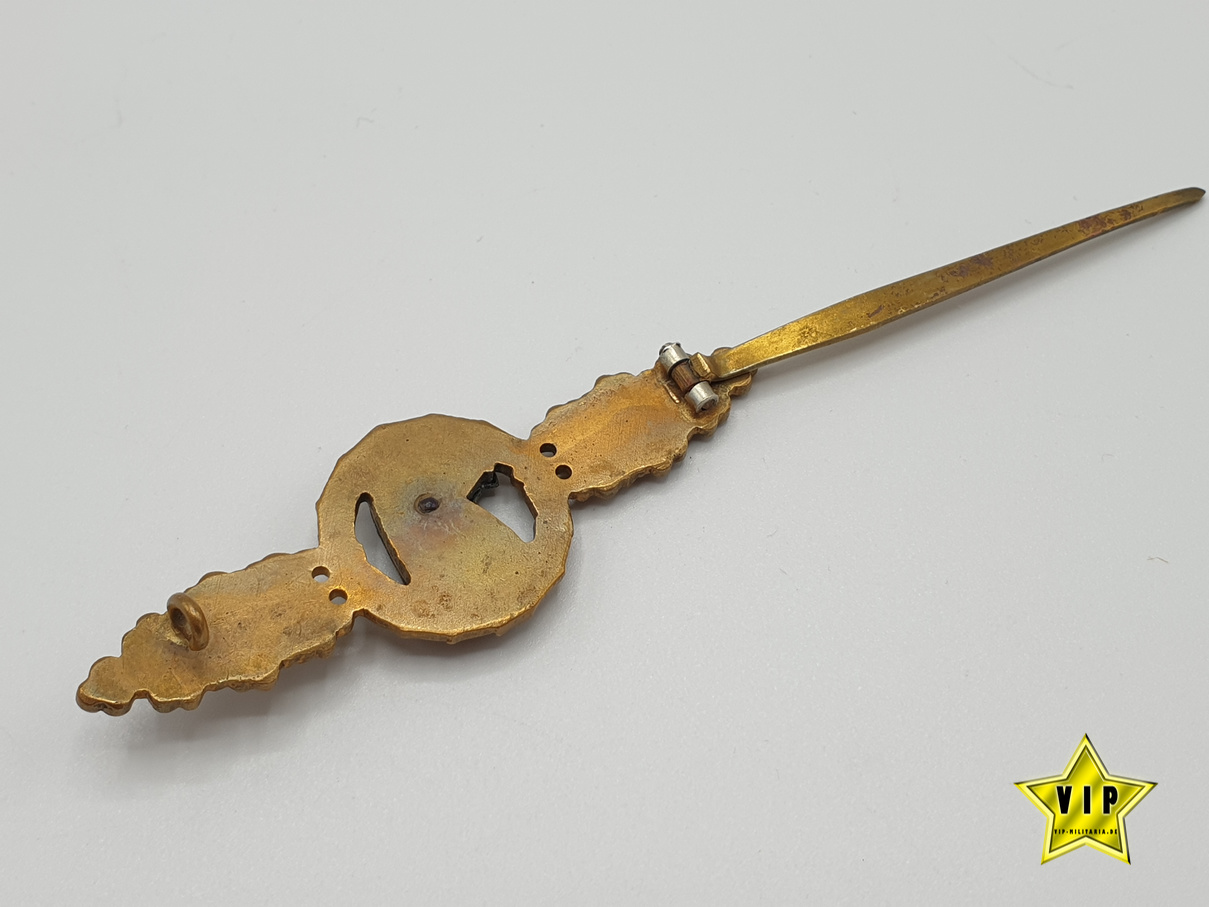 Frontflugspange für Aufklärer in Gold