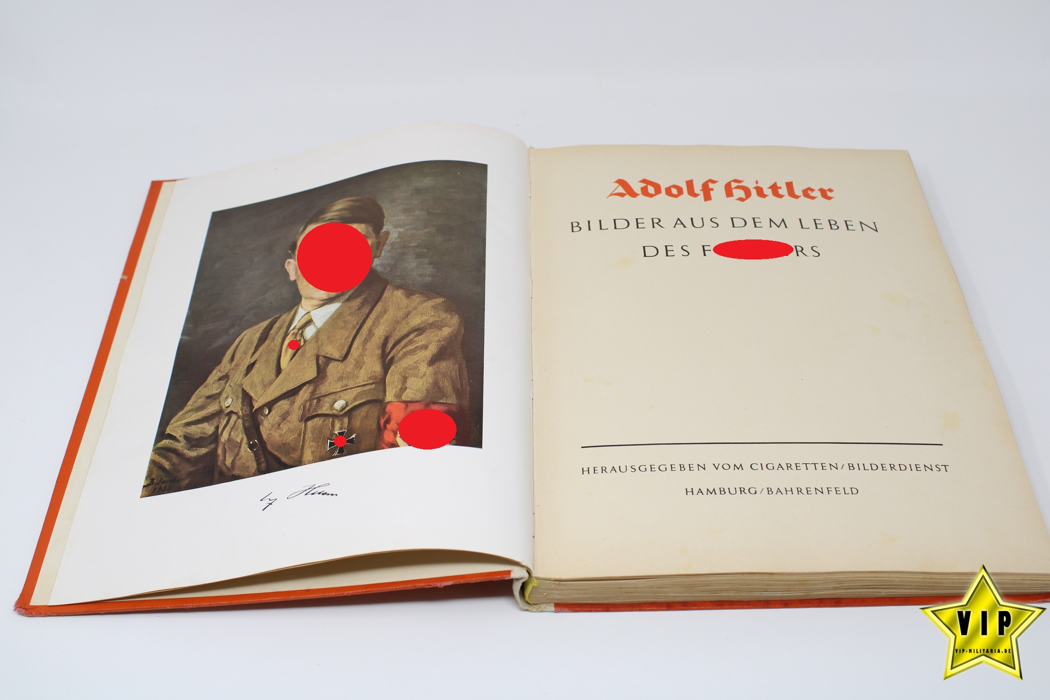 Sammelbilderalbum Adolf Hitler