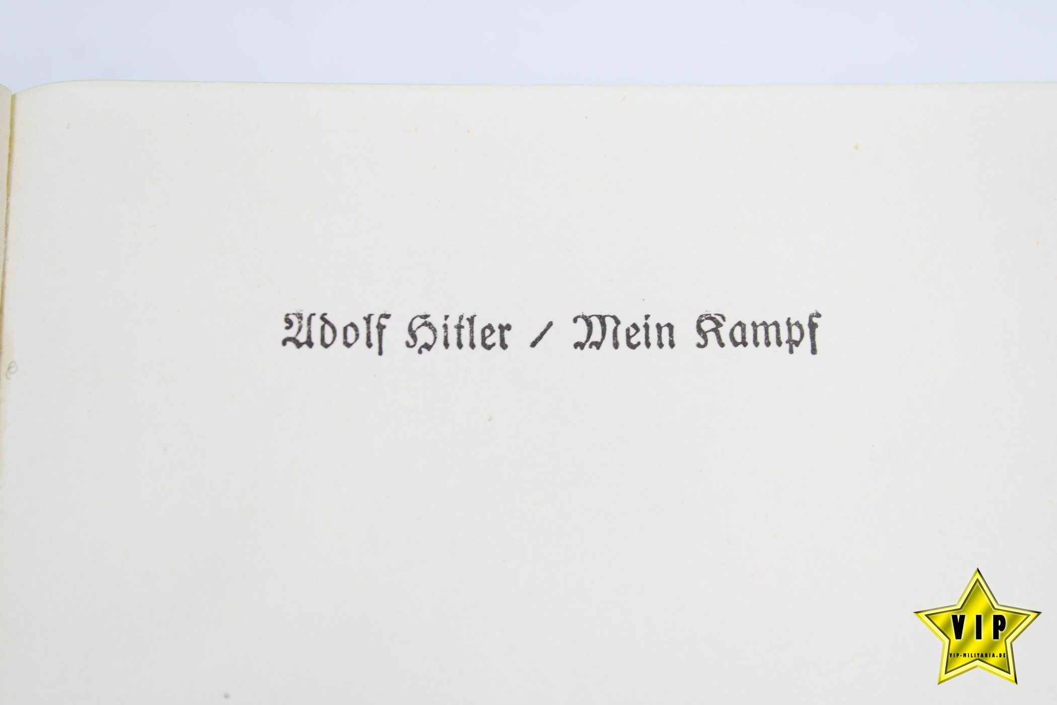Mein Kampf 1938 Volksaugabe mit Schutzumschlag