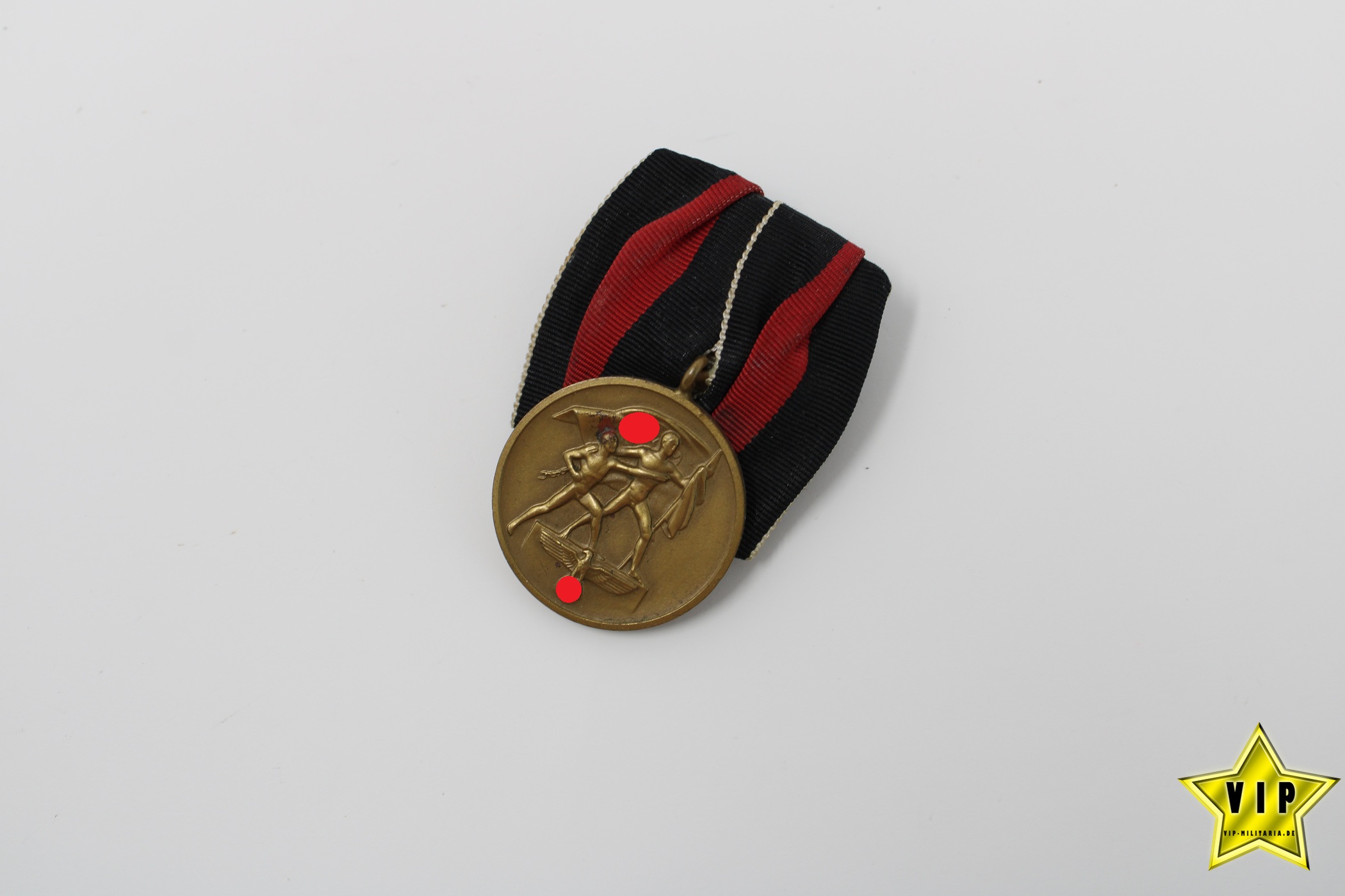 Wehrmacht Anschlussmedaille 1. Oktober Sudetenland Einzelspange