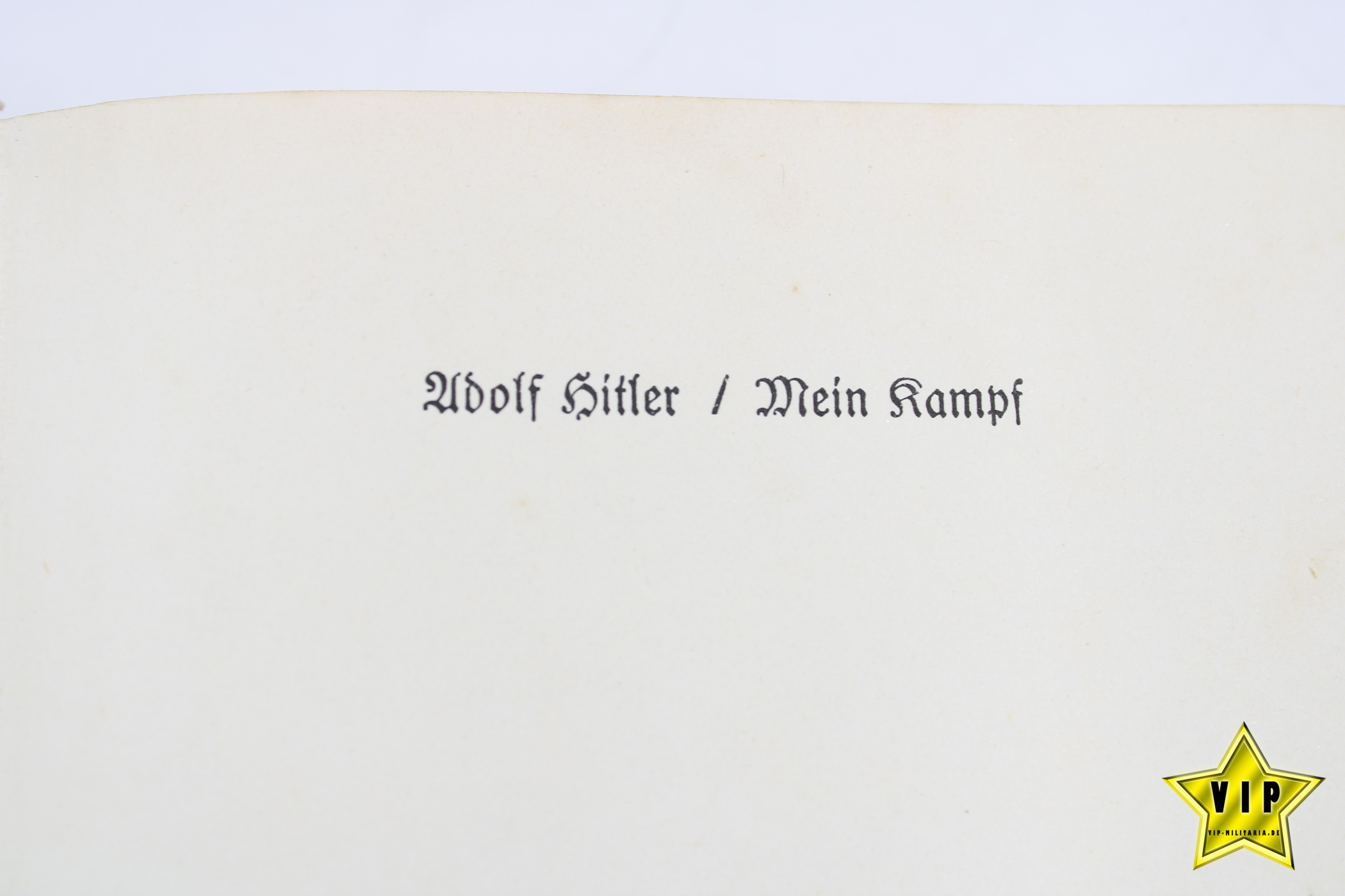 Mein Kampf 1938 mit Goldschnitt