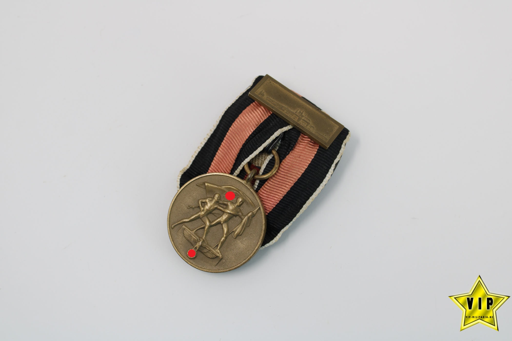 MEDAILLE 1. OKTOBER SUDETENLAND ANSCHLUSSMEDAILLE PRAGER BURG AUFLAGE