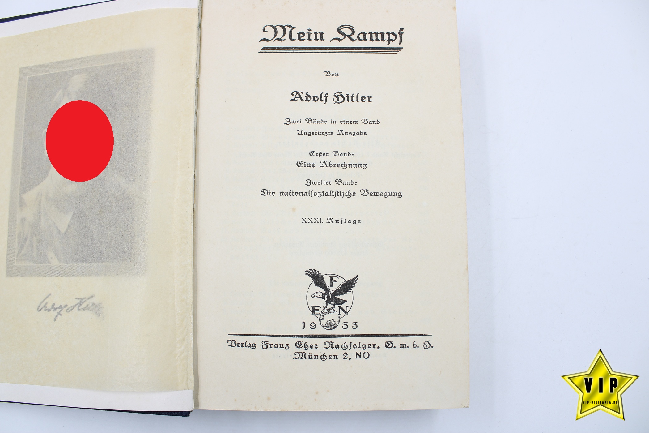Mein Kampf 1933 Volksausgabe